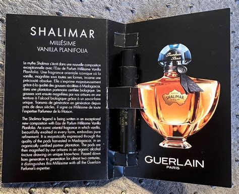 guerlain shalimar millesime vanilla